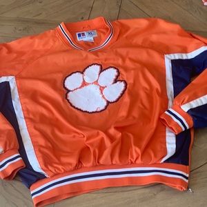 Clemson pullover jacket, XL